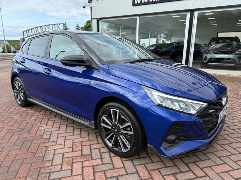 Hyundai I20 1.0T 120 N-line - 2023 73 NJ73UAL Blue #2