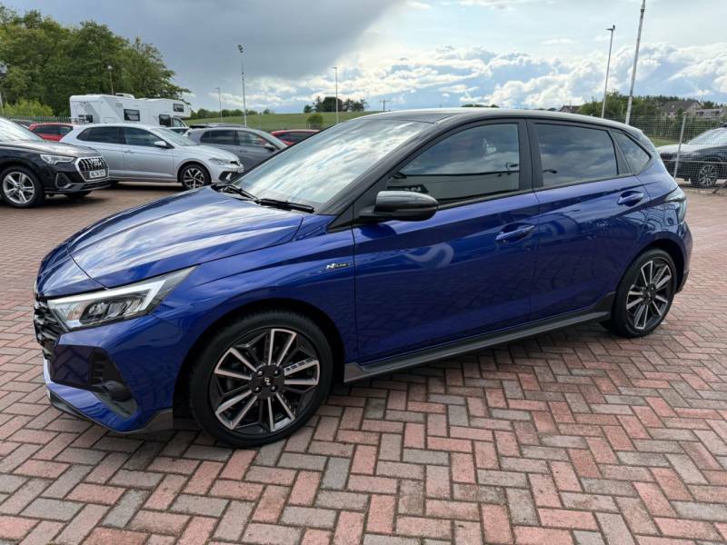 Hyundai I20 1.0T 120 N-line - 2023 73 NJ73UAL Blue #4