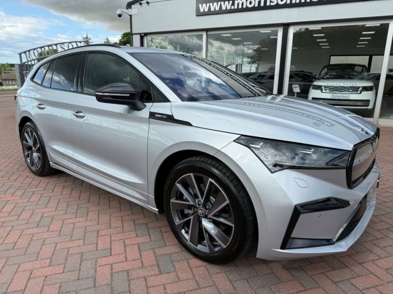 Skoda ENYAQ 85X Sportline Plus Advanced 210Kw 82Kwh - 202 Silver #2