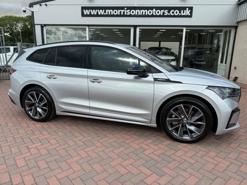 Skoda ENYAQ 85X Sportline Plus Advanced 210Kw 82Kwh - 202 Silver