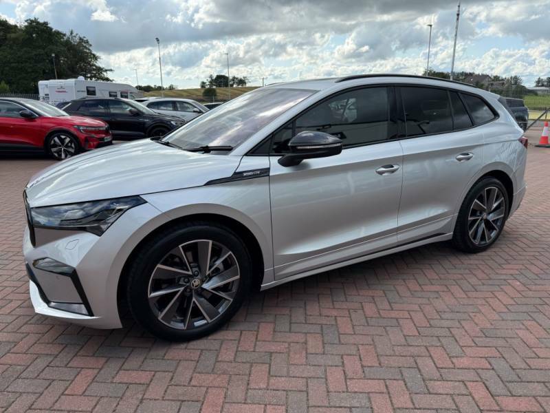 Skoda ENYAQ 85X Sportline Plus Advanced 210Kw 82Kwh - 202 Silver #4