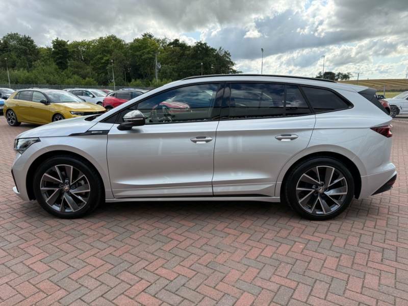 Skoda ENYAQ 85X Sportline Plus Advanced 210Kw 82Kwh - 202 Silver #5
