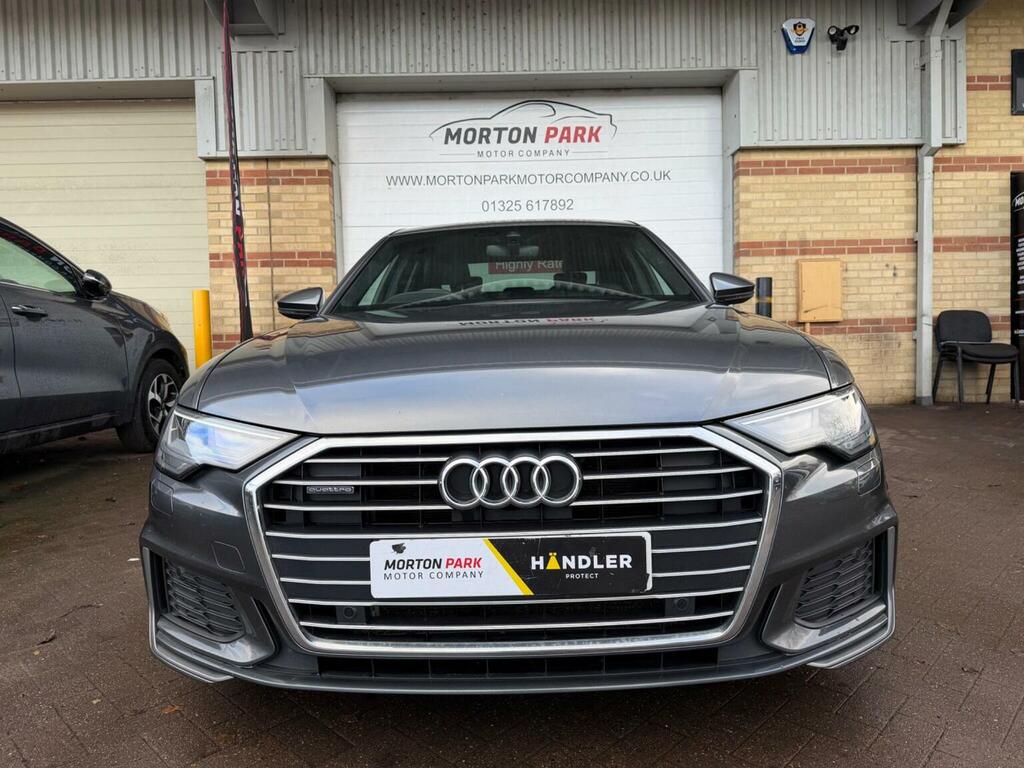 Audi A6 Saloon Saloon 2.0 Tdi 40 S Line S Tronic Quattro Euro 6 SB72LDO Grey #2