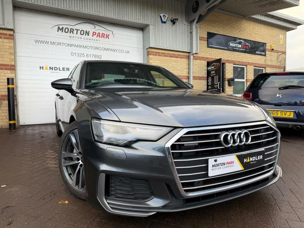 Audi A6 Saloon Saloon 2.0 Tdi 40 S Line S Tronic Quattro Euro 6 Grey