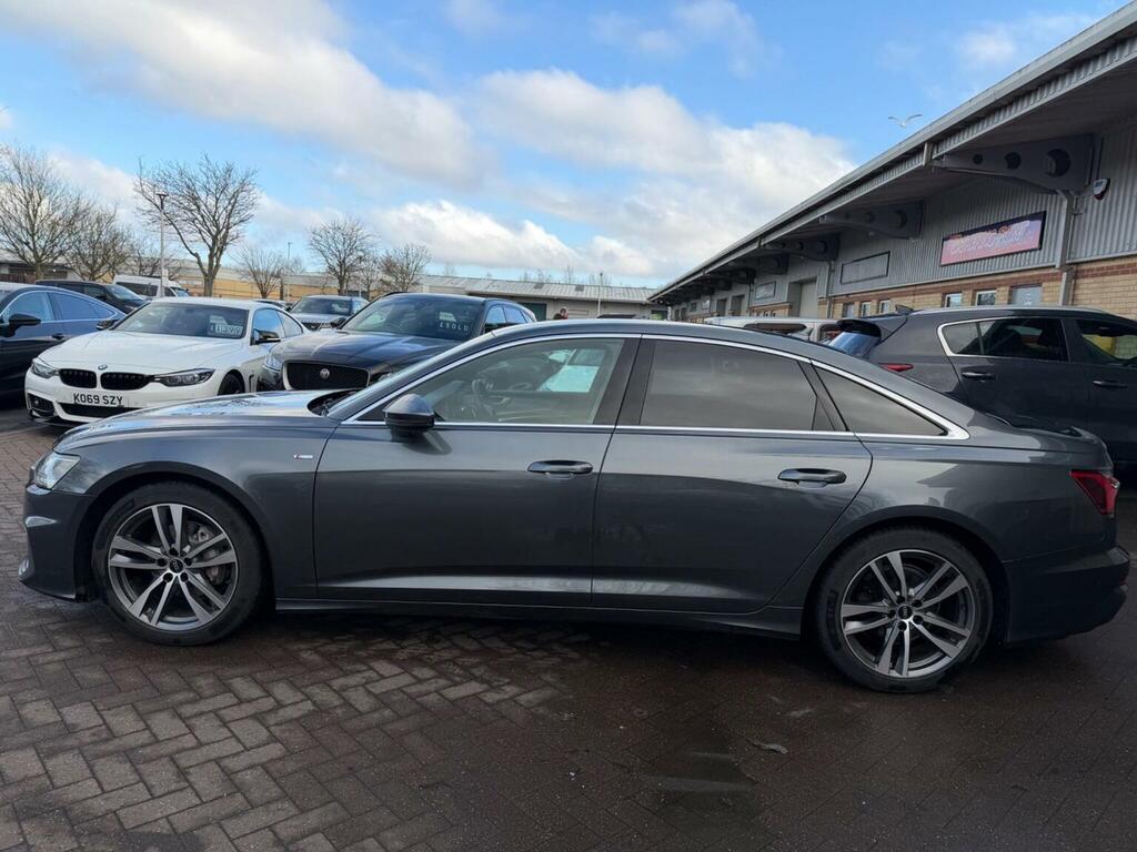 Audi A6 Saloon Saloon 2.0 Tdi 40 S Line S Tronic Quattro Euro 6 SB72LDO Grey #5