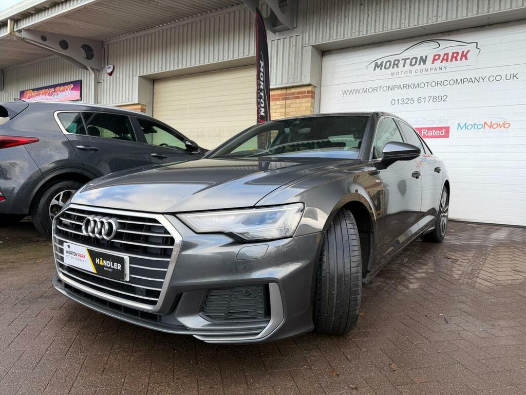 Audi A6 Saloon Saloon 2.0 Tdi 40 S Line S Tronic Quattro Euro 6 SB72LDO Grey #3