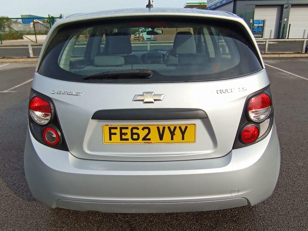 Chevrolet Aveo 1.2 Ls Euro 5 Ss Silver #4