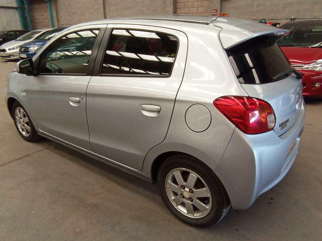 Mitsubishi Mirage 1.2 3 Cvt Euro 5 Ss Silver #5