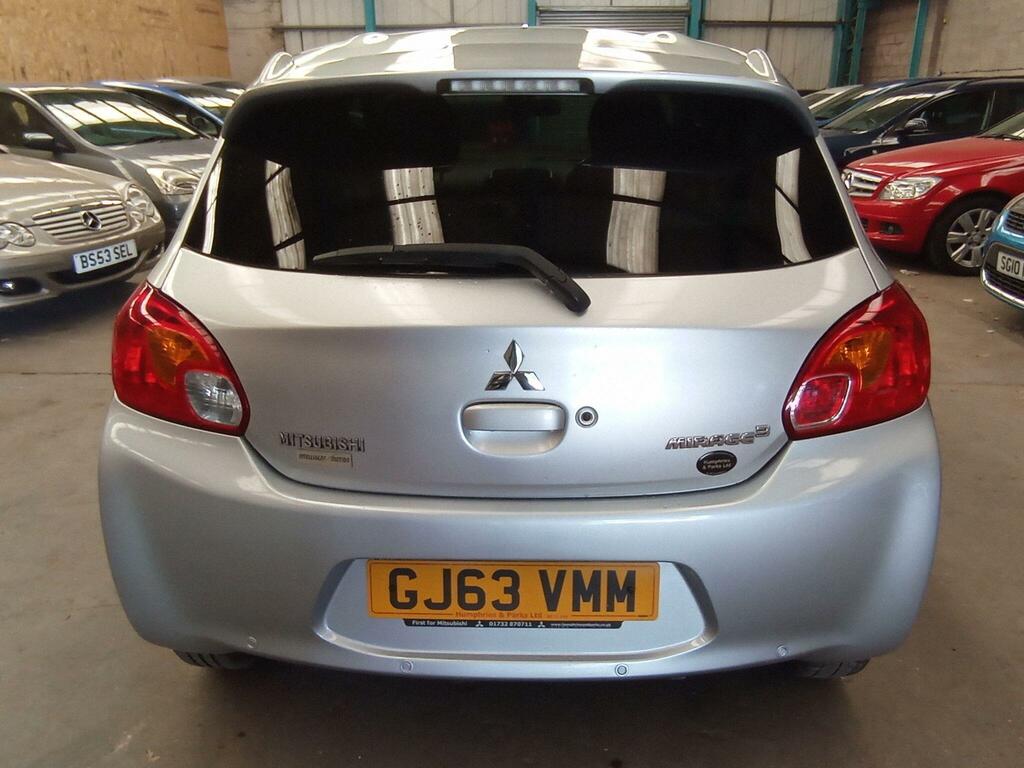 Mitsubishi Mirage 1.2 3 Cvt Euro 5 Ss Silver #6