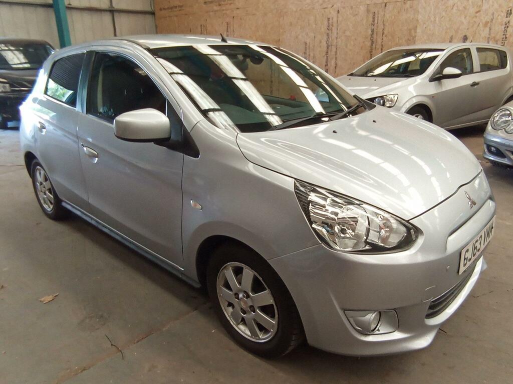 Mitsubishi Mirage 1.2 3 Cvt Euro 5 Ss Silver #3