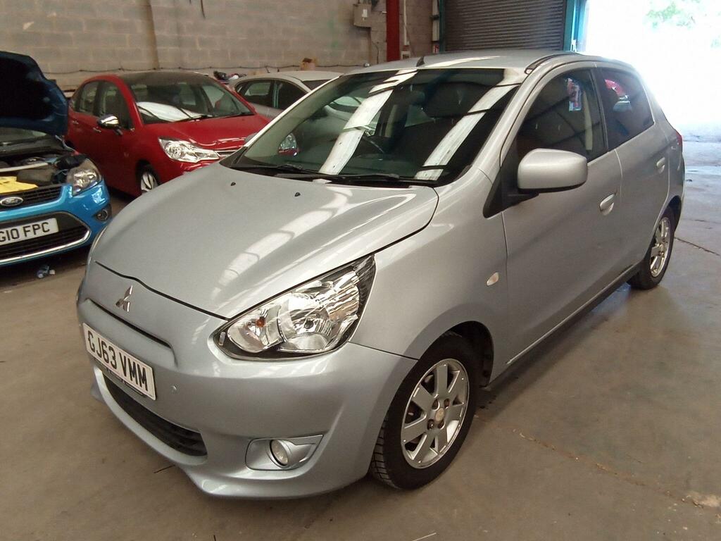 Mitsubishi Mirage 1.2 3 Cvt Euro 5 Ss Silver #2