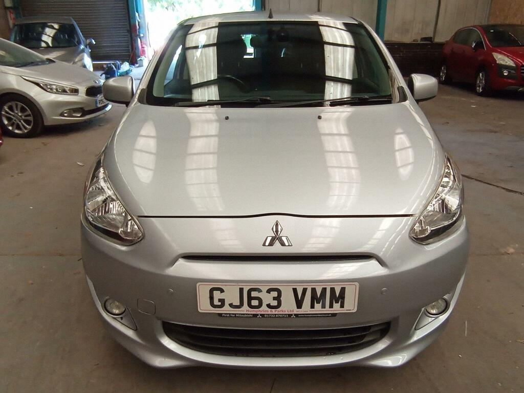 Mitsubishi Mirage 1.2 3 Cvt Euro 5 Ss Silver