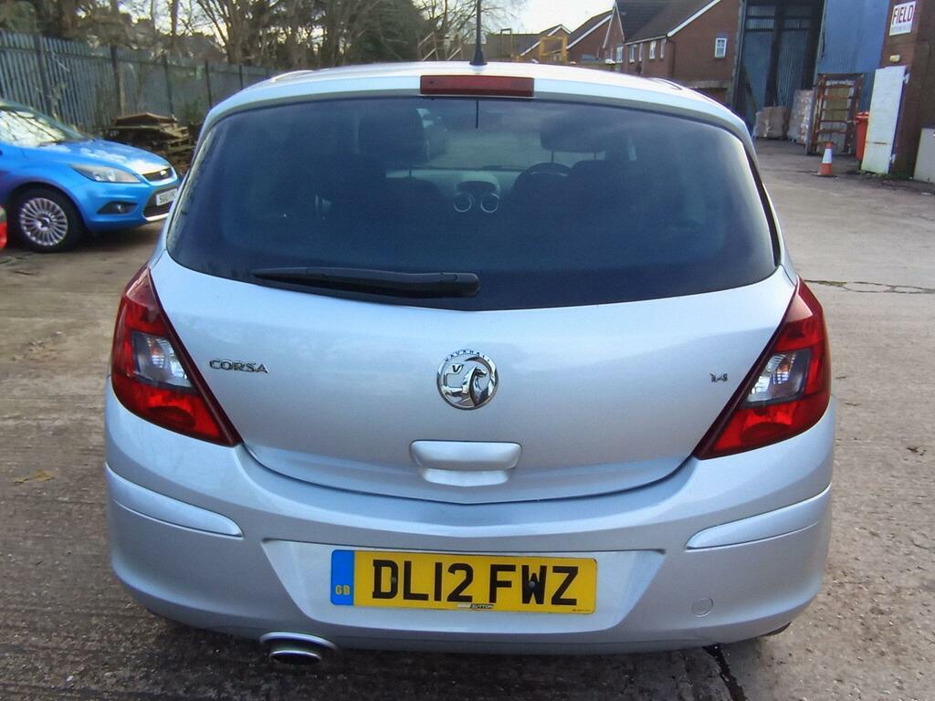 Vauxhall Corsa 1.4 16V Sxi Euro 5 Ac DL12FWZ Silver #6