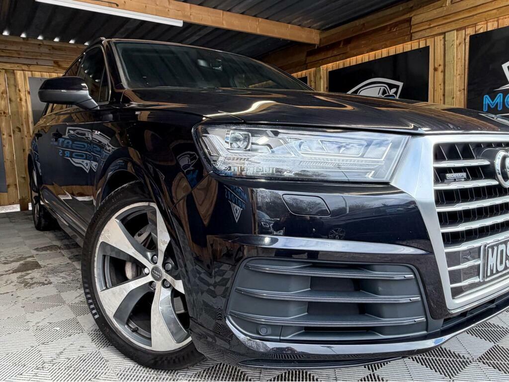 Audi Q7 3.0 Tdi V6 S Line Tiptronic Quattro Euro 6 S S YG65WFZ Black #2