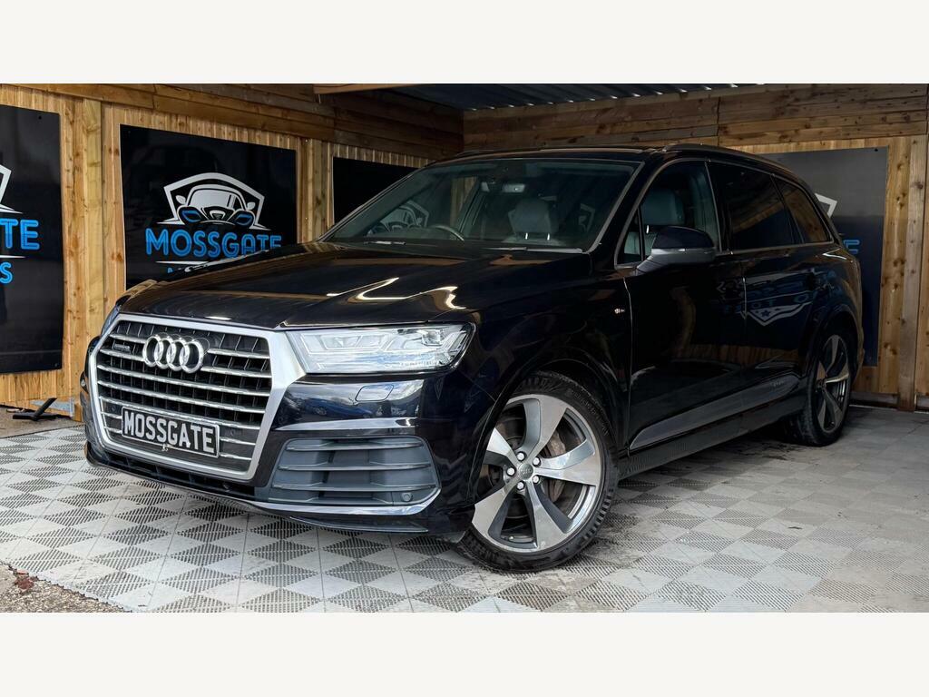 Audi Q7 3.0 Tdi V6 S Line Tiptronic Quattro Euro 6 S S YG65WFZ Black #4