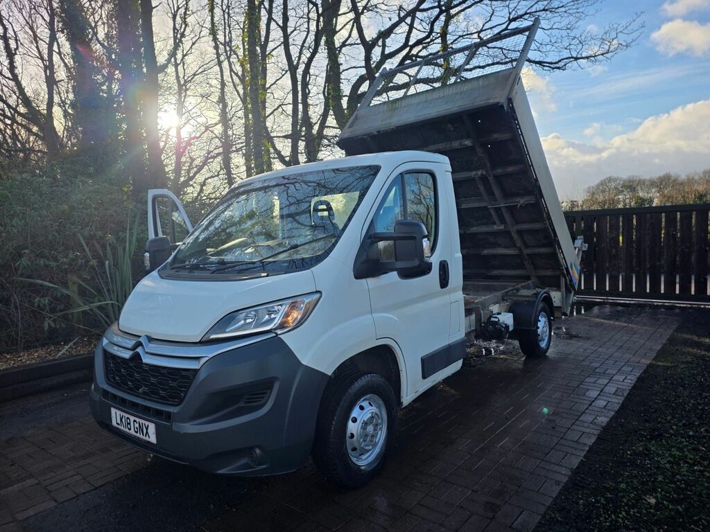 Citroen Relay 2.0 Bluehdi 35 Chassis Cab L2 Eu LK18GNX White #6