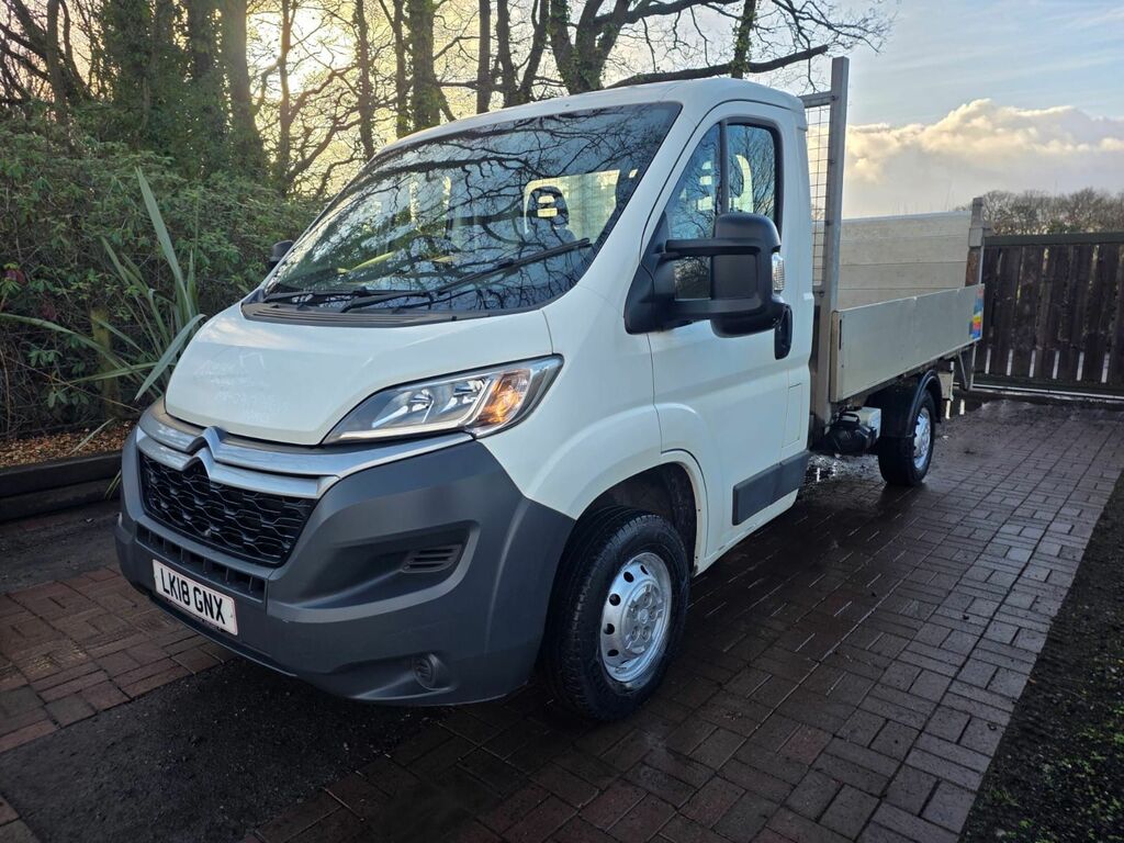 Citroen Relay 2.0 Bluehdi 35 Chassis Cab L2 Eu LK18GNX White #4