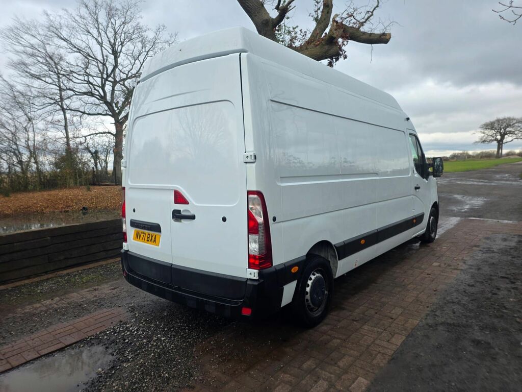 Renault Master Master Lwb Rwd NV71BXA White #4
