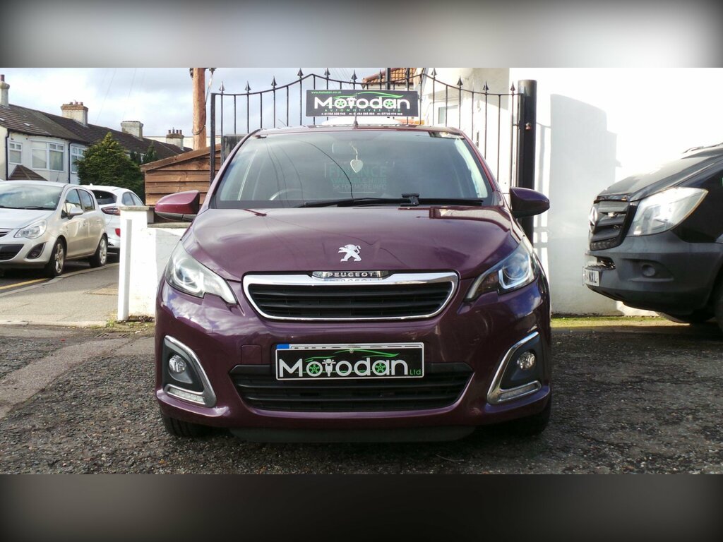Peugeot 108 1.2 Puretech Allure Euro 6 Purple