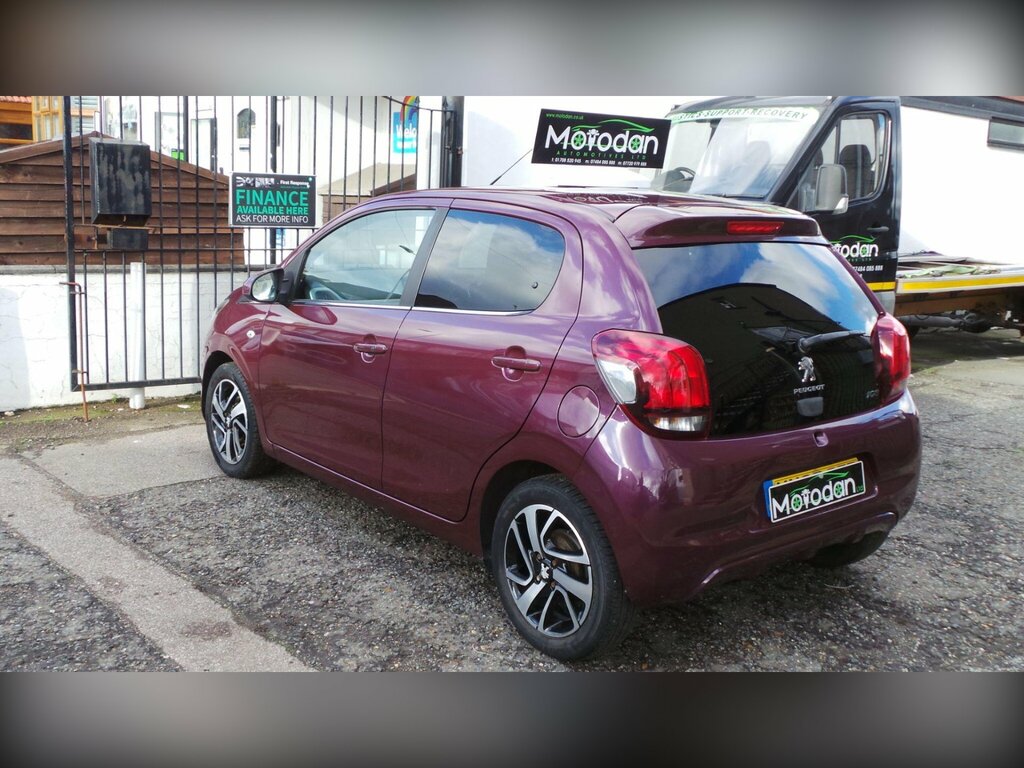 Peugeot 108 1.2 Puretech Allure Euro 6 KN65BTE Purple #4