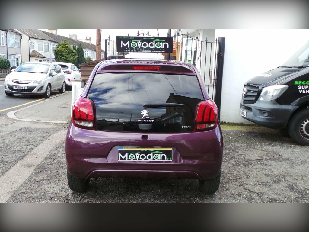 Peugeot 108 1.2 Puretech Allure Euro 6 KN65BTE Purple #5