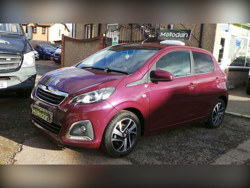 Peugeot 108 1.2 Puretech Allure Euro 6 KN65BTE Purple #2
