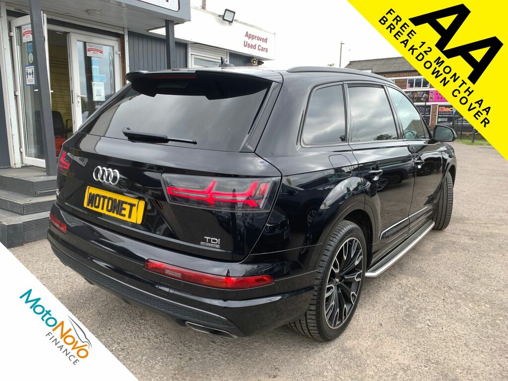 Audi Q7 3.0 Tdi Quattro S Line 269 Bhp MM66PYZ Black #2
