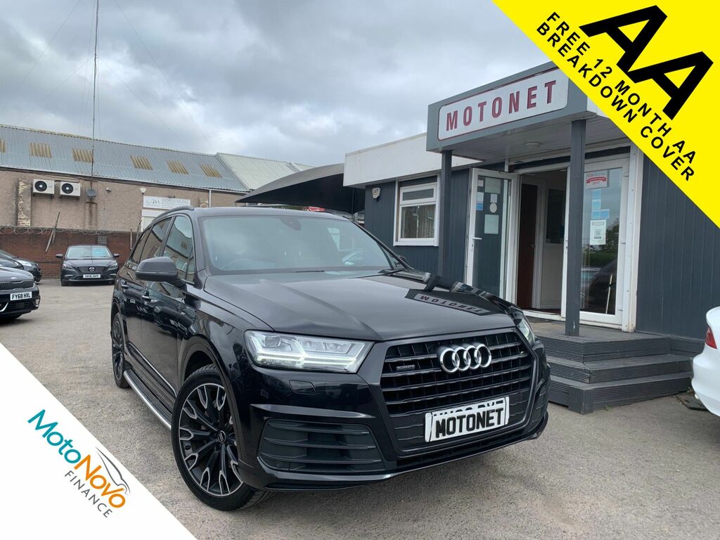 Audi Q7 3.0 Tdi Quattro S Line 269 Bhp Black