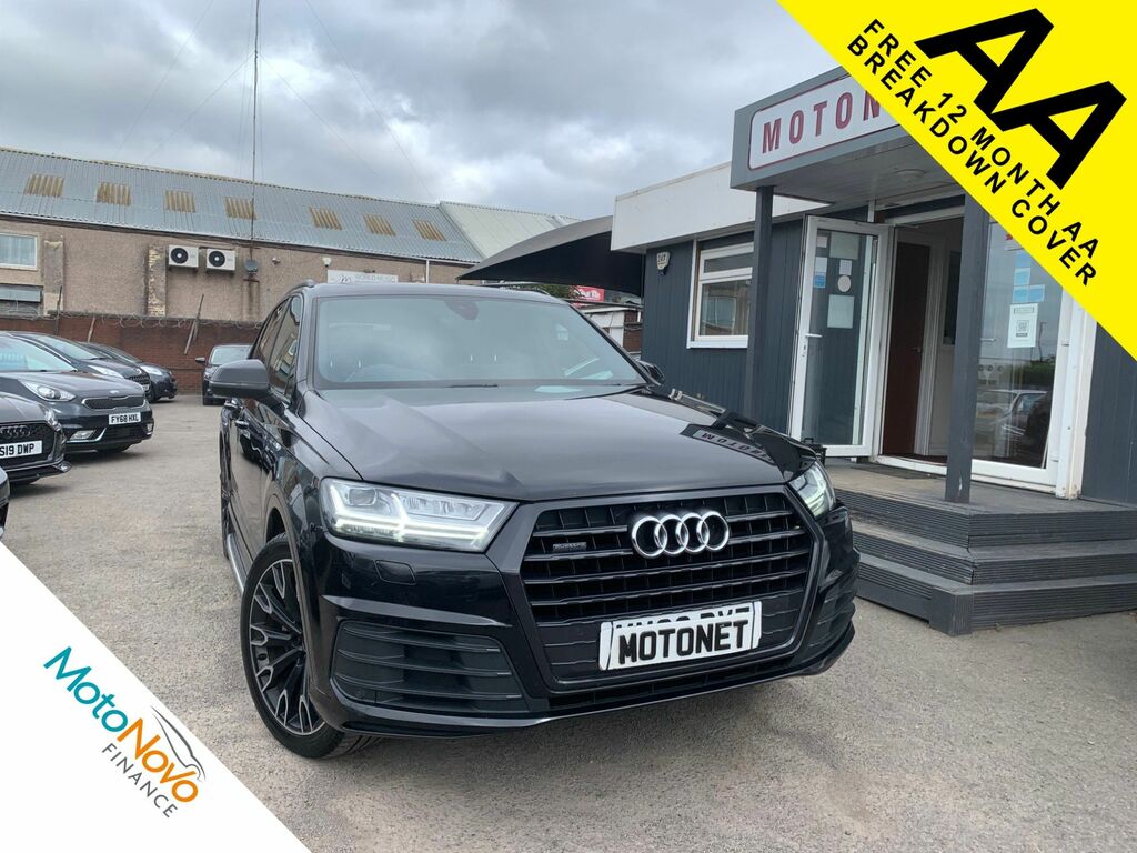 Audi Q7 3.0 Tdi Quattro S Line 269 Bhp MM66PYZ Black #3