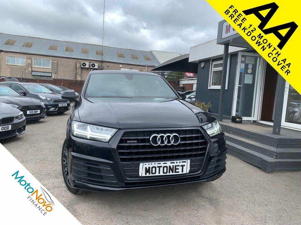 Audi Q7 3.0 Tdi Quattro S Line 269 Bhp MM66PYZ Black #4