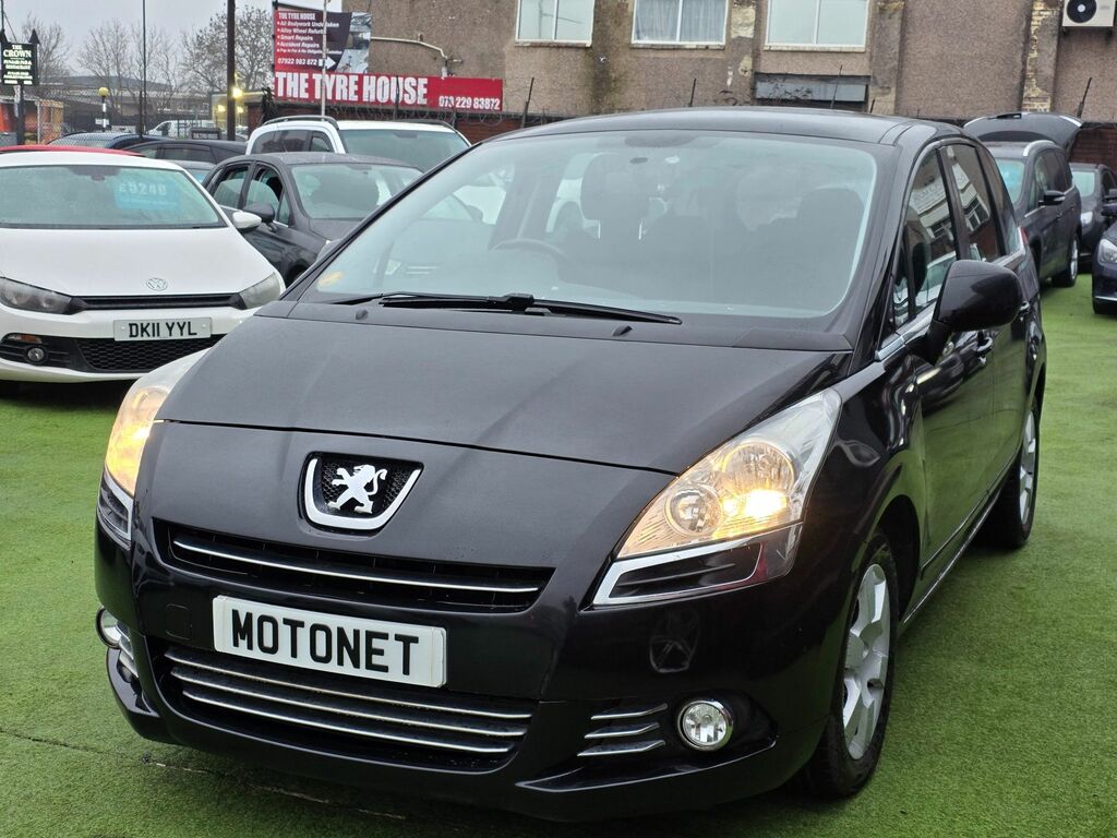 Peugeot 5008 1.6 Hdi Sport Mpv Euro 4 110 YT60MWM Black #5