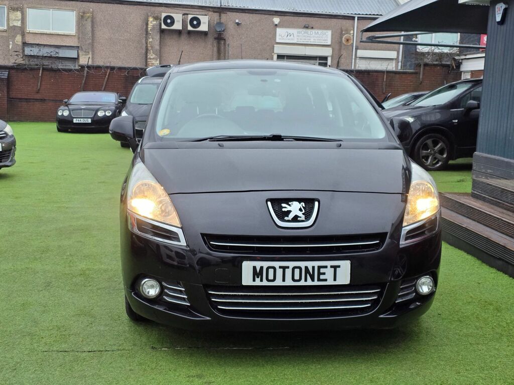Peugeot 5008 1.6 Hdi Sport Mpv Euro 4 110 YT60MWM Black #4