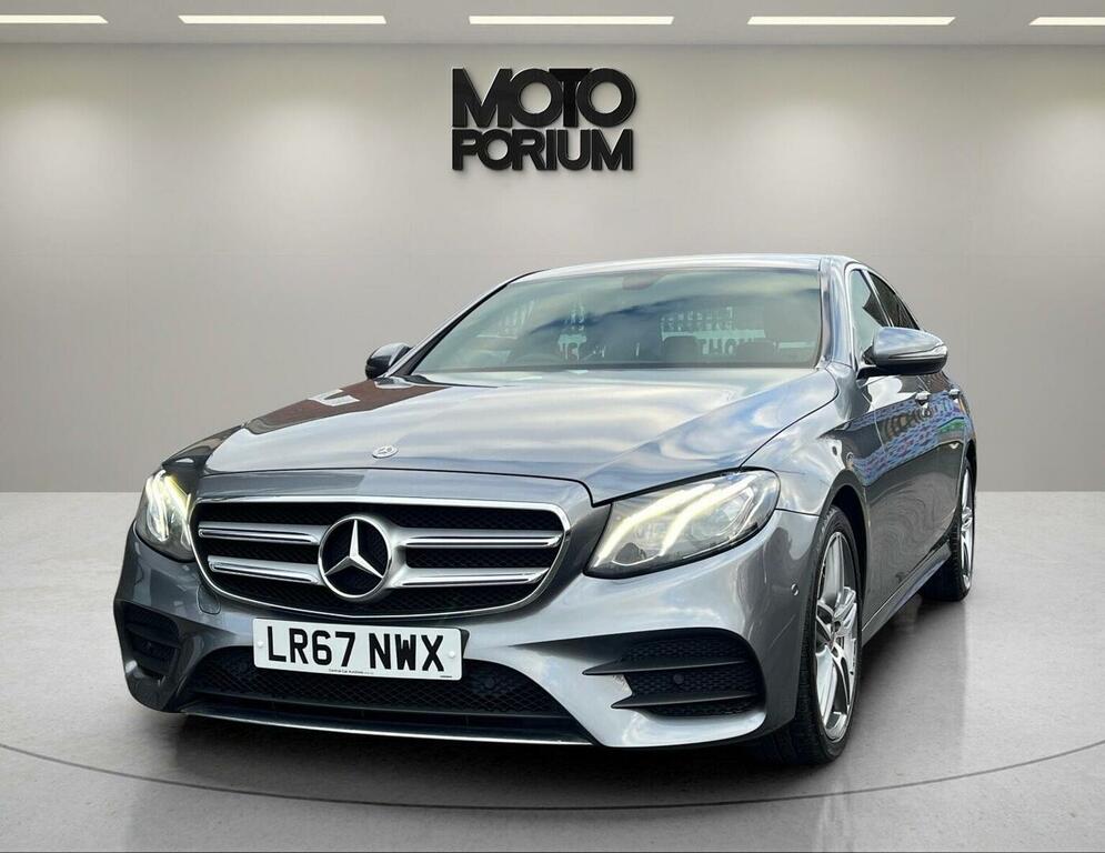 Mercedes-Benz E Class Saloon 2.0 E220d Amg Line G-tronic Euro 6 Ss 4 Grey