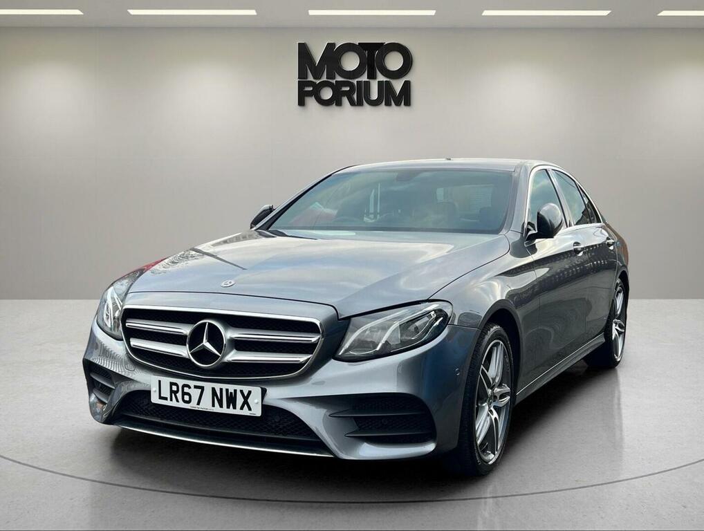 Mercedes-Benz E Class Saloon 2.0 E220d Amg Line G-tronic Euro 6 Ss 4 LR67NWX Grey #4