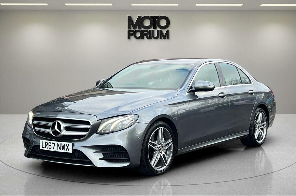 Mercedes-Benz E Class Saloon 2.0 E220d Amg Line G-tronic Euro 6 Ss 4 LR67NWX Grey #6