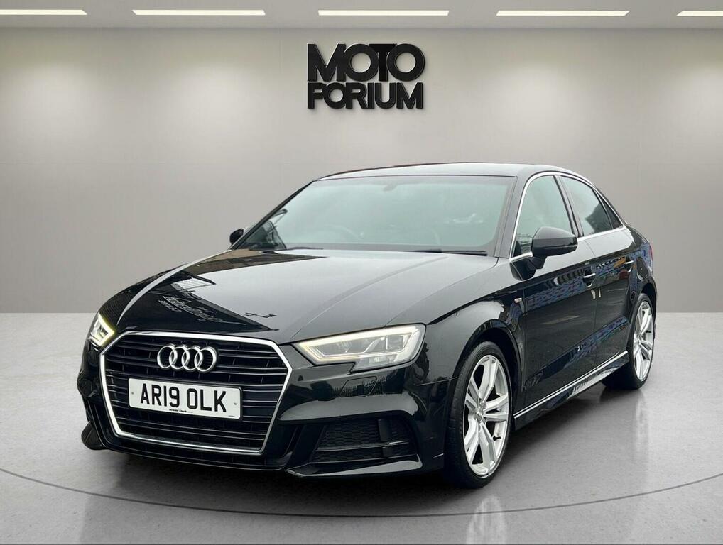 Audi A3 Saloon 1.0 Tfsi 30 S Line Euro 6 Ss 20191 Black