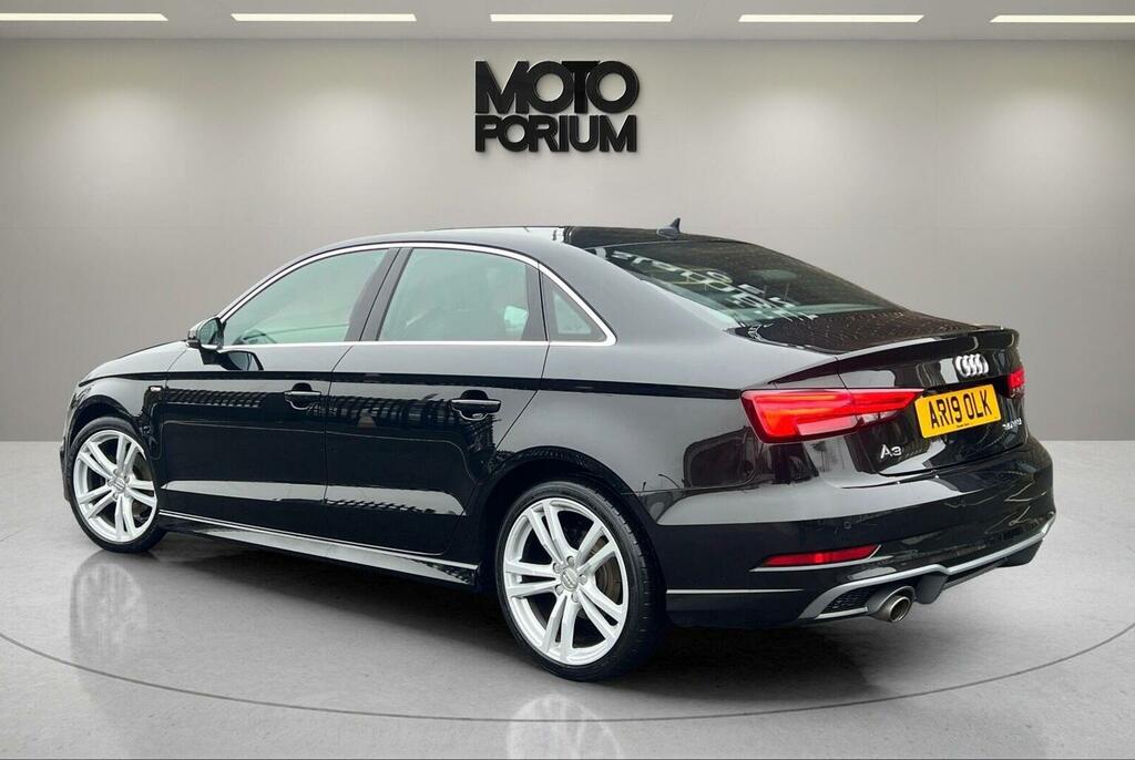 Audi A3 Saloon 1.0 Tfsi 30 S Line Euro 6 Ss 20191 AR19OLK Black #6