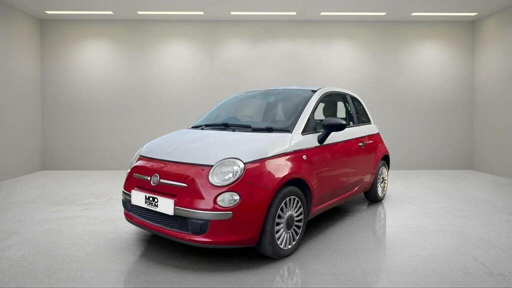 Fiat 500 Hatchback 1.2 Pop Euro 5 Ss 201261 MJ61OWM White #2