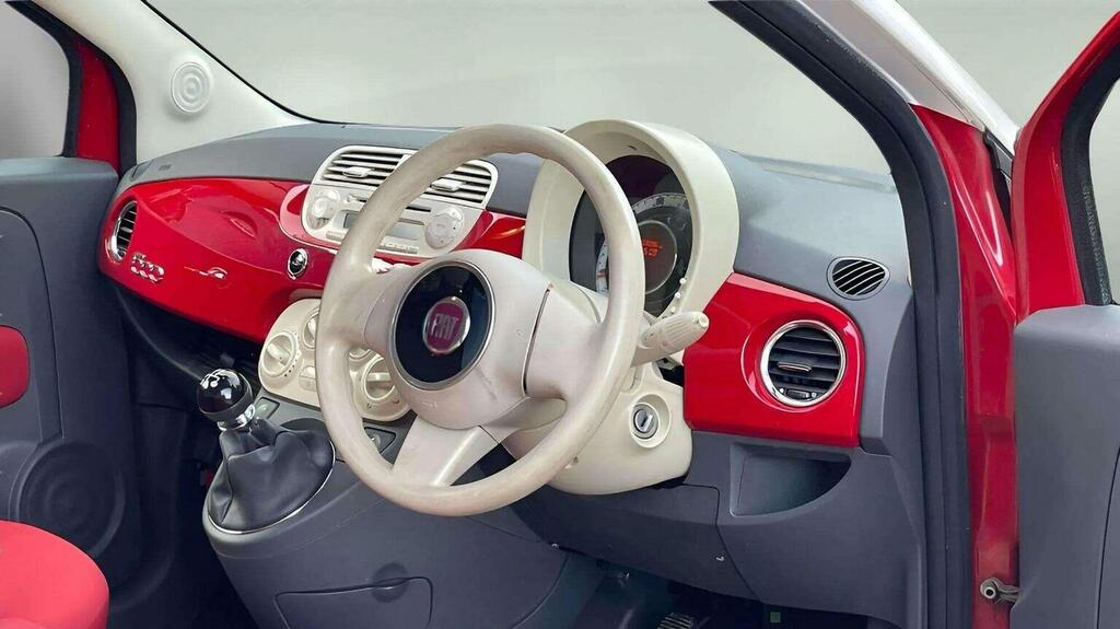 Fiat 500 Hatchback 1.2 Pop Euro 5 Ss 201261 MJ61OWM White #6