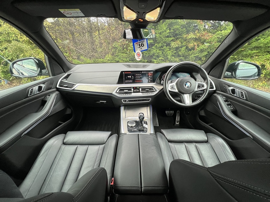 BMW X5 3.0 30D Mht M Sport Suv Hybrid Xdr FV71DWJ Grey #2