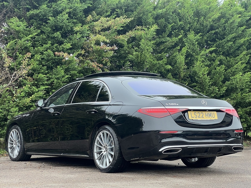 Mercedes-Benz S Class 3.0 S580le V6 28.6Kwh Amg Line Premium Saloon LS22HMU Black #6