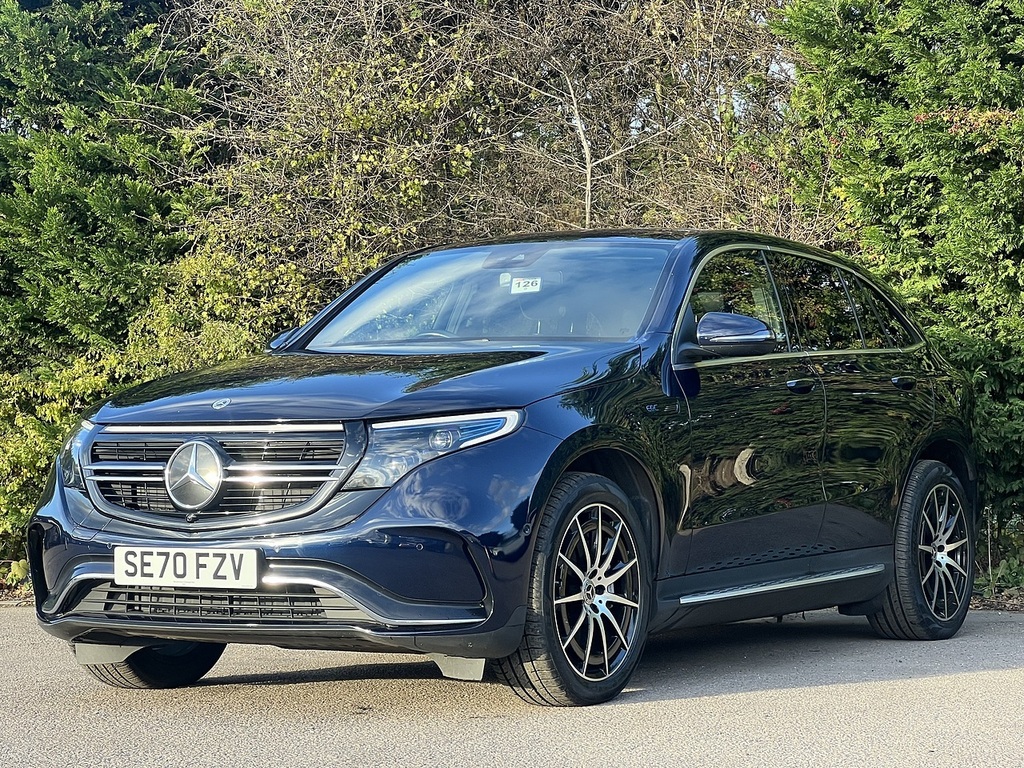 Mercedes-Benz EQC Eqc 400 80Kwh Amg Line Suv 4Mati SE70FZV Blue #3