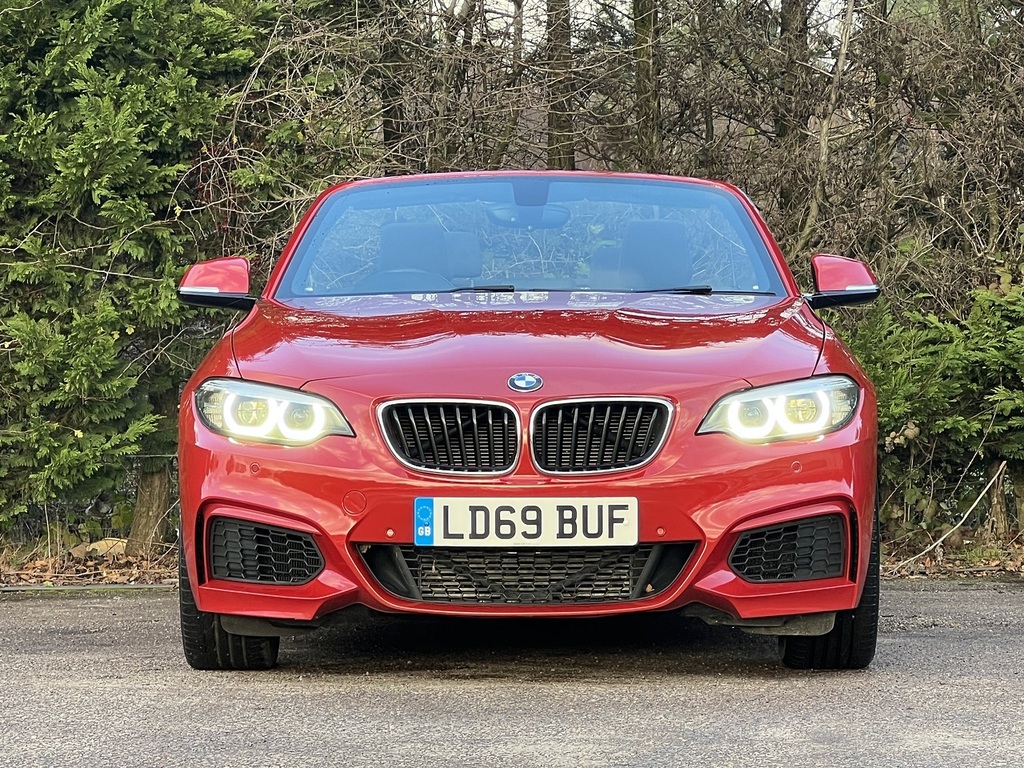 BMW 2 Series 218I M Sport LD69BUF Red #4