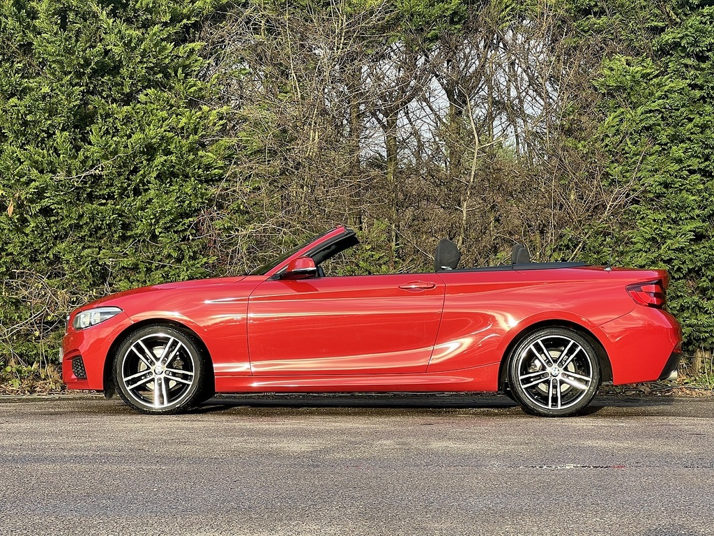 BMW 2 Series 218I M Sport LD69BUF Red #5