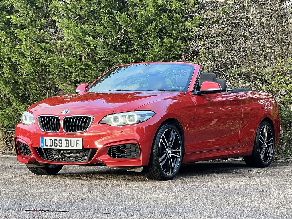 BMW 2 Series 218I M Sport LD69BUF Red #3