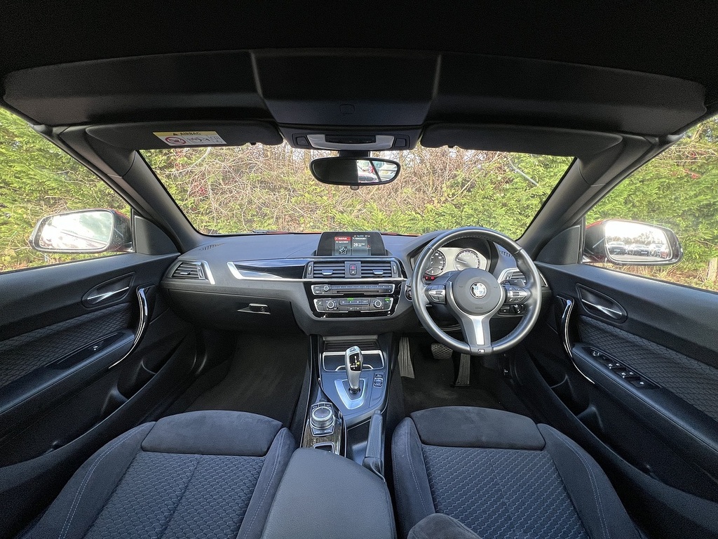 BMW 2 Series 218I M Sport LD69BUF Red #2