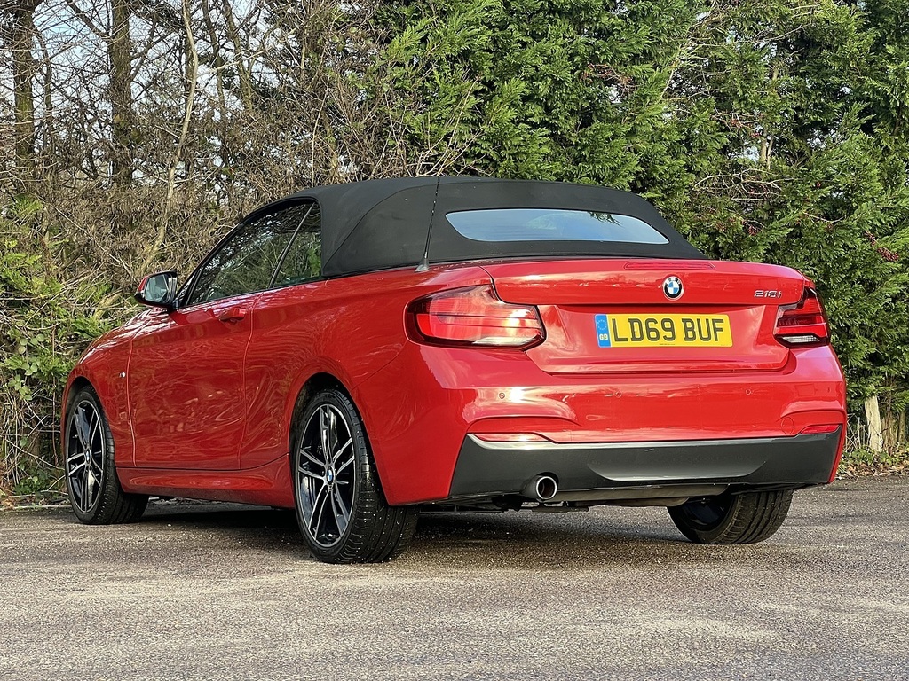 BMW 2 Series 218I M Sport LD69BUF Red #6