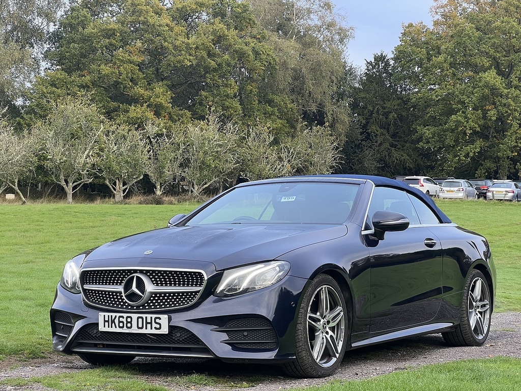 Mercedes-Benz E Class E220d Amg Line HK68OHS Blue #3