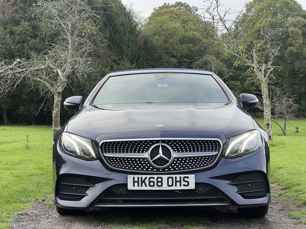 Mercedes-Benz E Class E220d Amg Line HK68OHS Blue #4
