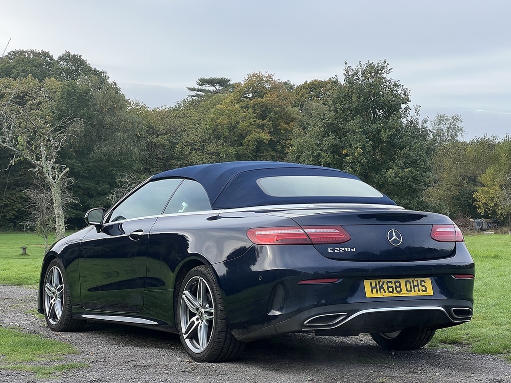 Mercedes-Benz E Class E220d Amg Line HK68OHS Blue #6